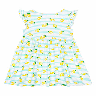 Vestido para niñas de limones